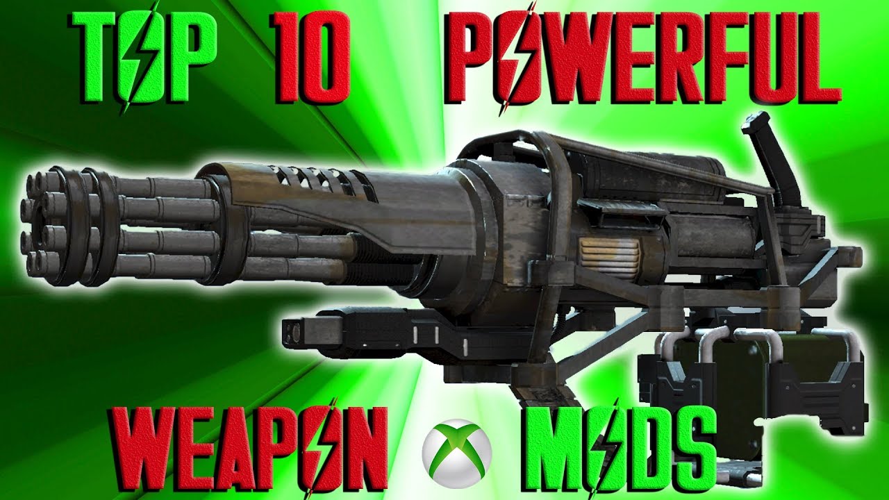 fallout 4 energy weapons mods